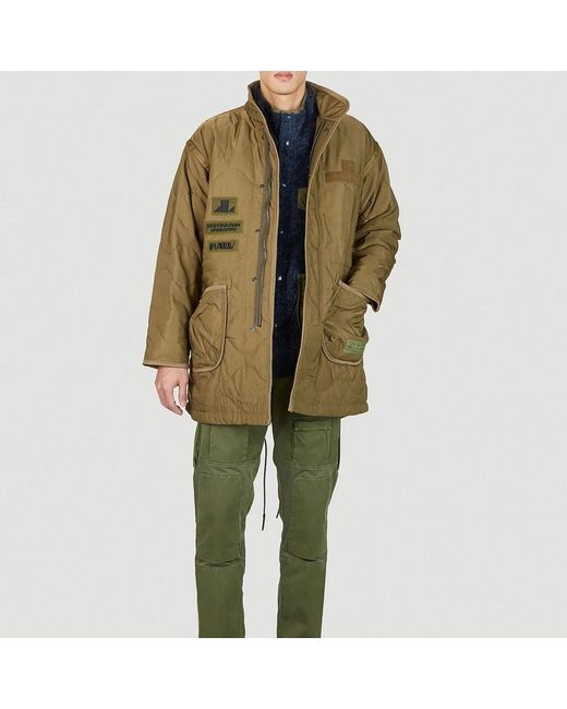 LIBERAIDERS Green Parkas for men