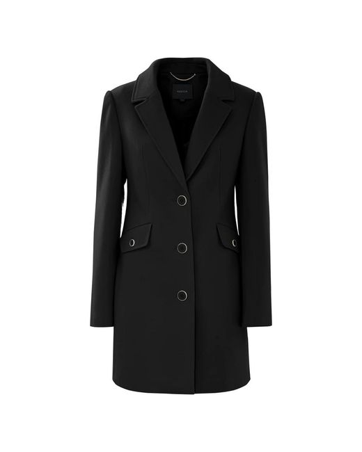 Kocca Jassen ,Zwart ,Professionele Blazer Stijl Korte Jas in het Black