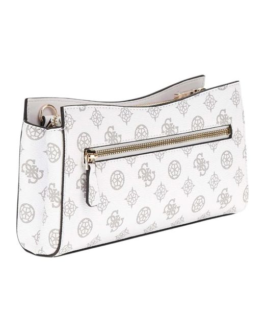 Guess White Clutches