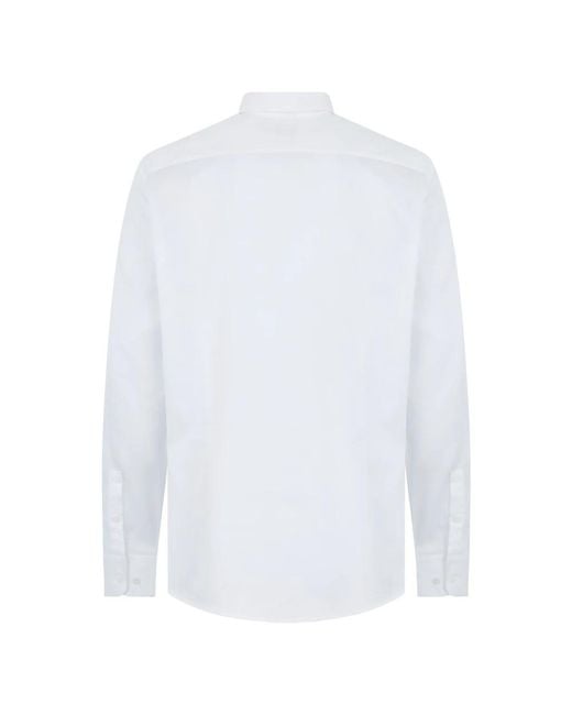 Boss White Formal Shirts for men