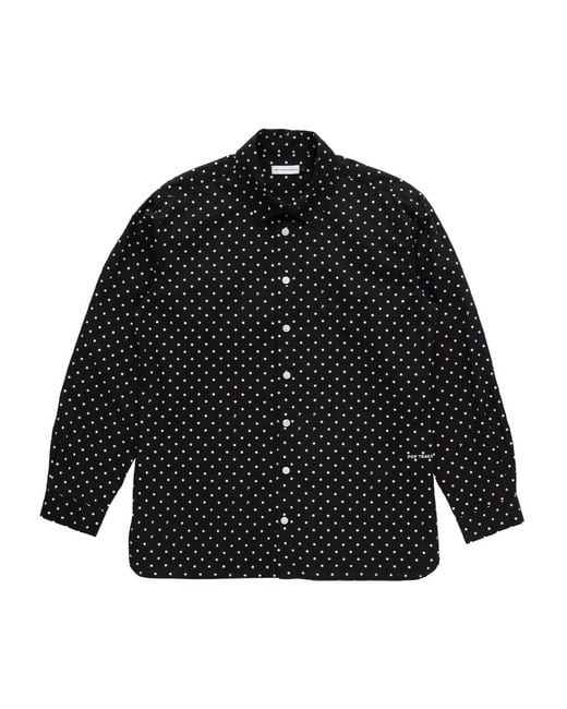 Pop Trading Co. Polkadot Hemd Schwarz Weiß Klassisch in Black für Herren