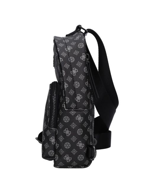 Guess Black Cross Body Bags for men