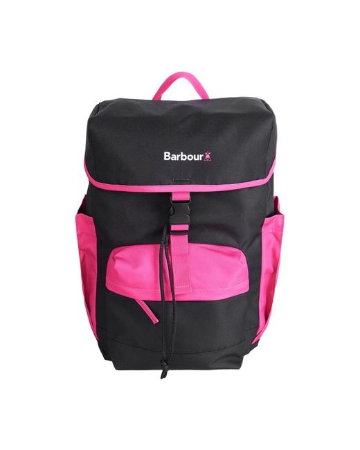 Barbour Pink Backpacks