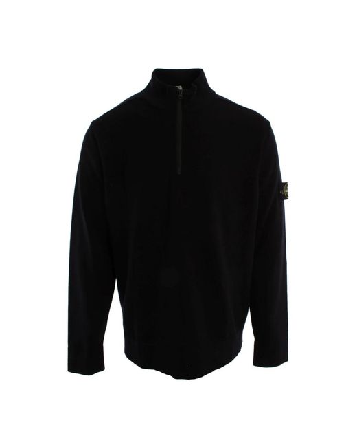 Stone Island Black Turtlenecks for men
