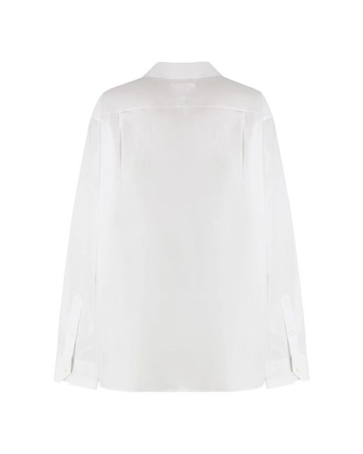Prada White Oversized Shirt