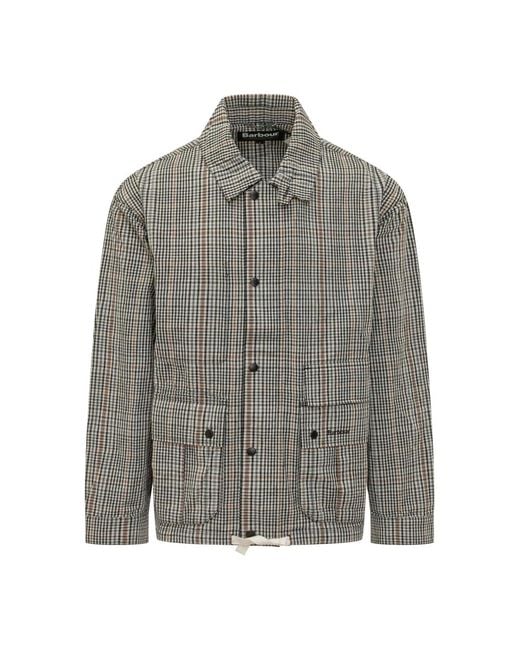 Barbour Gray Light Jackets for men