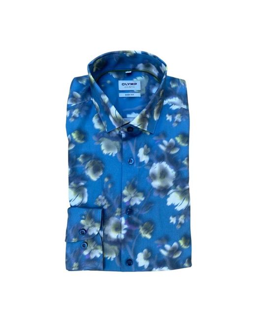 Olymp Casual Overhemd in het Blue voor heren