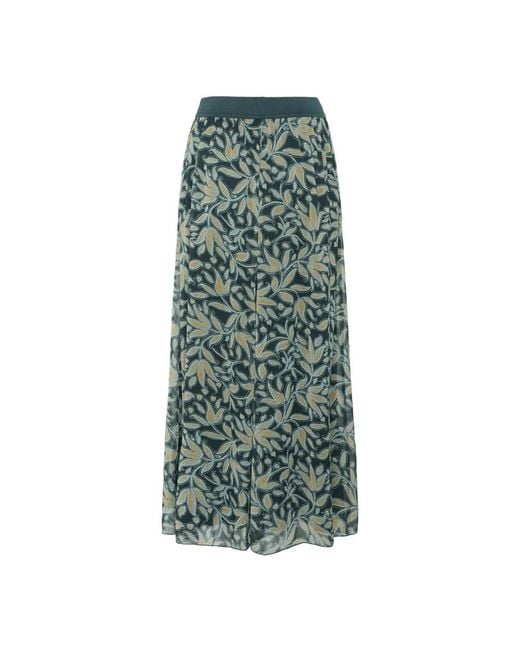 Saint Tropez Green Maxi Skirts