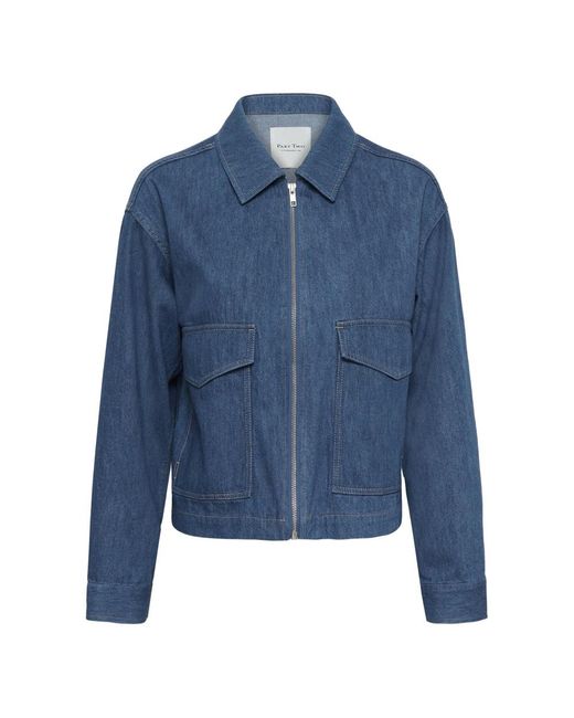 Part Two Blue Denim Jackets