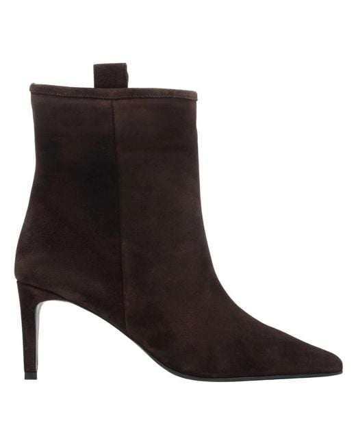ESTRO Brown Heeled Boots