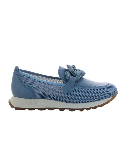 Zapatos de loira-v azul claro Hispanitas de color Blue