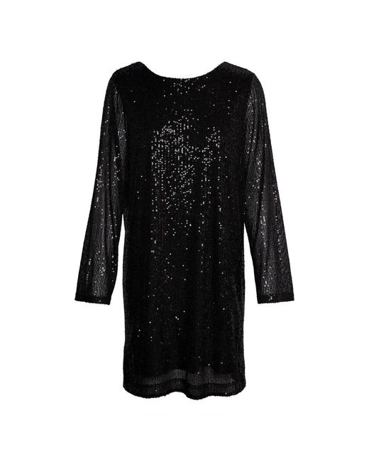 Part Two Kleedjes ,Zwart ,Zwarte Casual Jurk in het Black