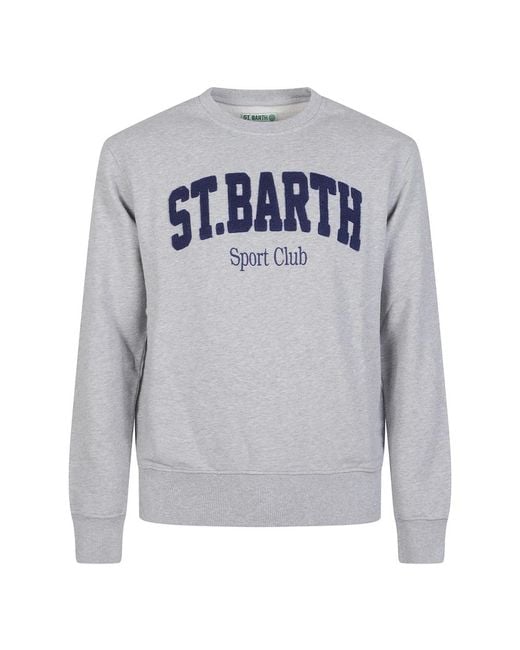 Mc2 Saint Barth Gray Sweatshirts for men