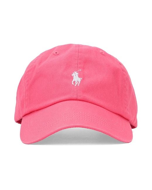 Polo Ralph Lauren Pink Caps for men