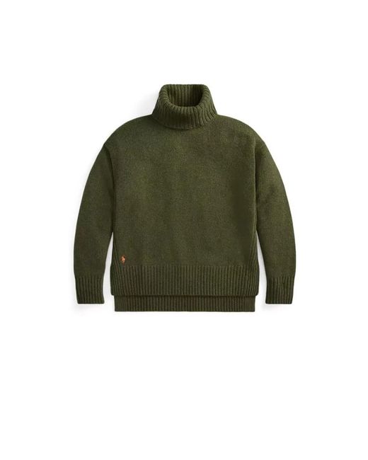 Turtlenecks di Polo Ralph Lauren in Green