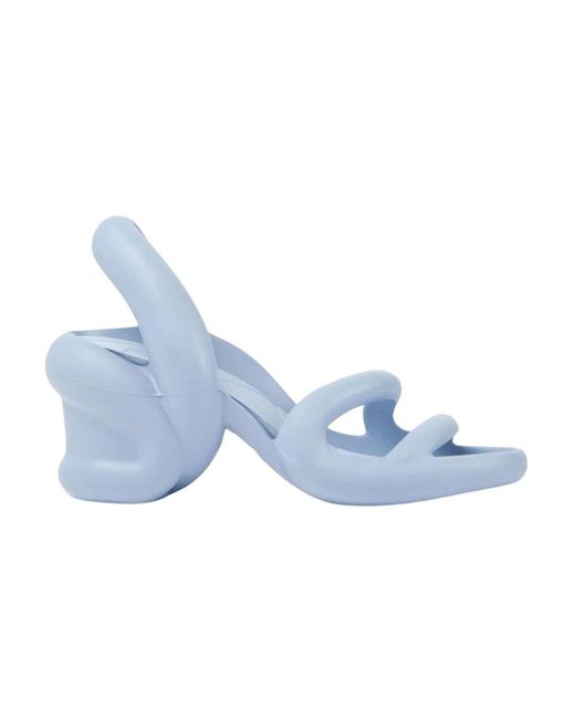 Camper Blue High Heel Sandals