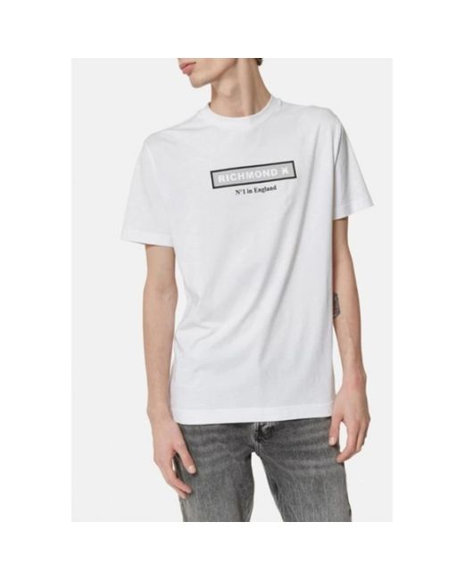 John Richmond Gray T-Shirts for men
