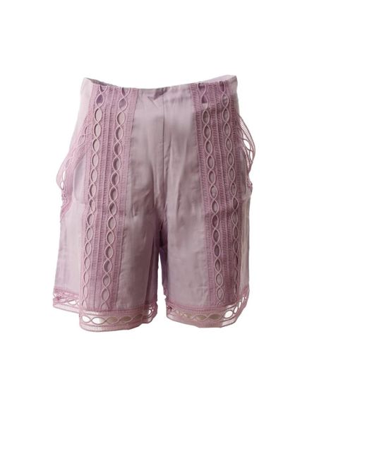 Charo Ruiz Purple Lila shorts