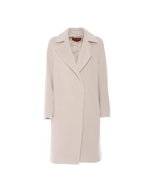 Max Mara Sidney Coat in het Natural