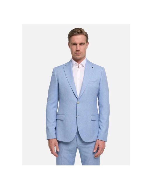Zuitable Blue Formal Blazers for men
