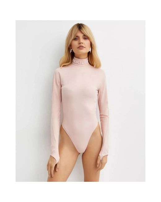 Body Mugler de color Pink