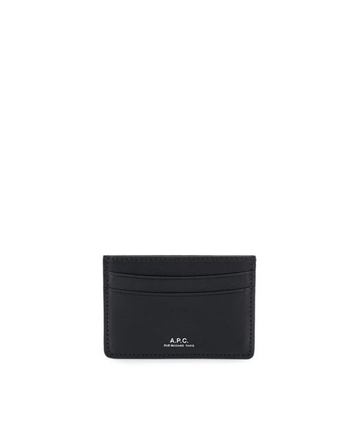 Wallets & Cardholders A.P.C. de color Black