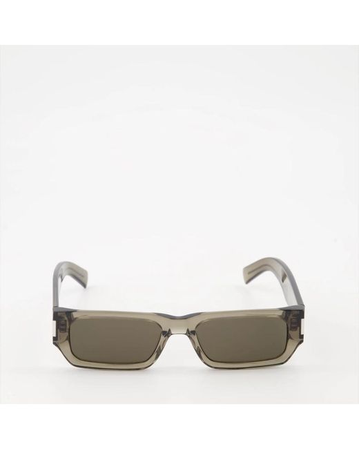 Saint Laurent Metallic Modische sonnenbrille mit uv-schutz
