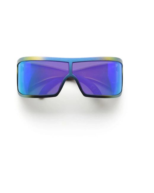 Retrosuperfuture Accessoires ,Groen ,Wfy Bones Zonnebril in het Blue