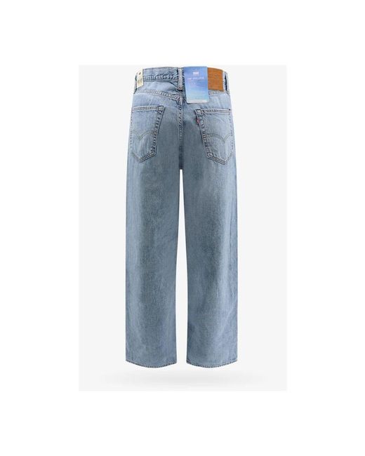 Jeans in cotone largo di Levi's in Blue da Uomo