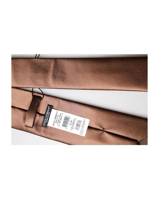 Dolce & Gabbana Brown Ties for men