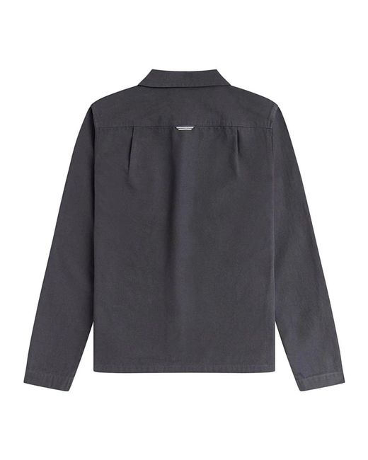 Fred Perry Blue Light Jackets for men