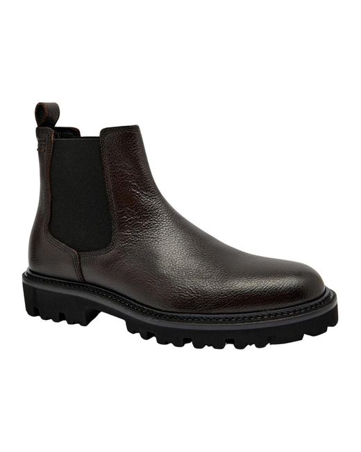 HUGO Black Chelsea Boots for men