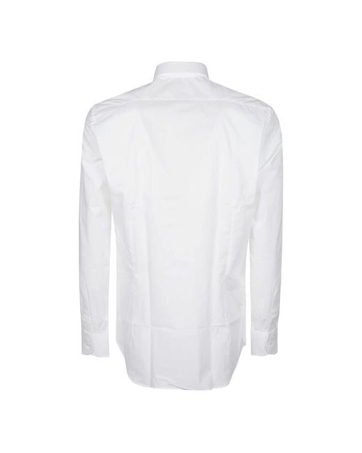 Orian White Formal Shirts for men