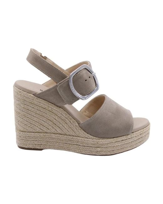 Wedges Nero Giardini en coloris Gray