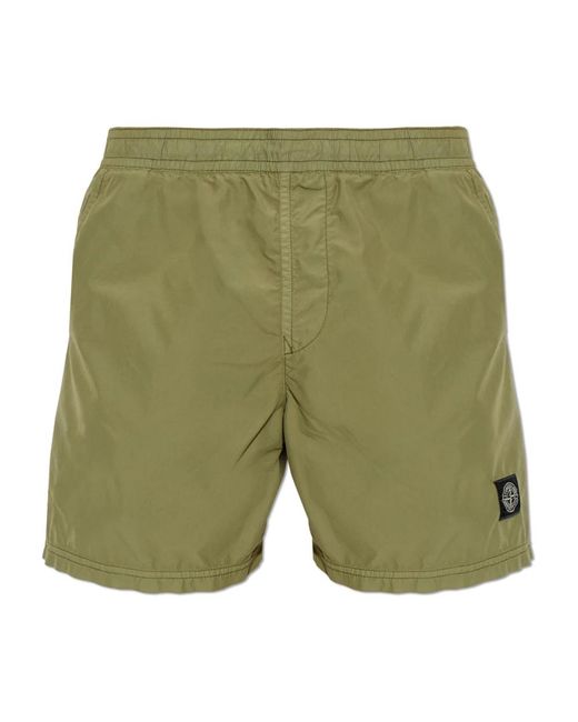 Stone Island Green Beachwear for men