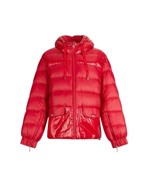 Liu Jo Red Down Jackets