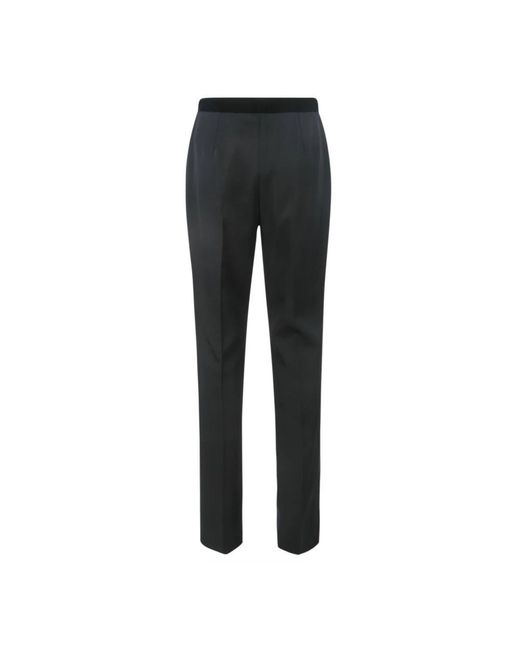 Giorgio Armani Black Slim-Fit Trousers