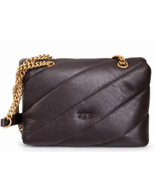 Pinko Brown Shoulder Bags