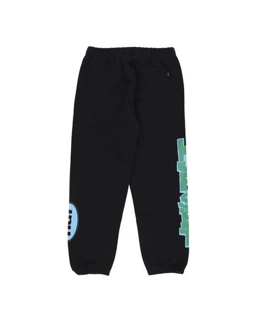 Huf Black Sweatpants for men