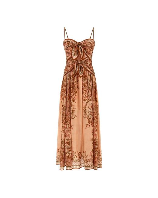 Zimmermann Brown Maxi Dresses