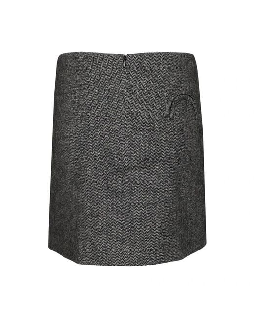 Blazé Milano Gray Short Skirts