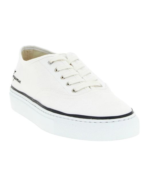 Jacquemus White Laced Shoes for men