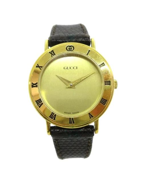 Gucci Vintage Horloges - - Dames in het Metallic