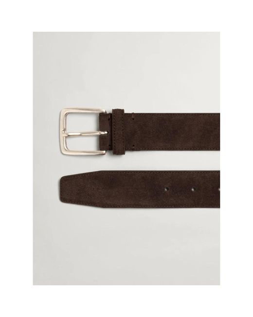 Gant Belts in het Black voor heren