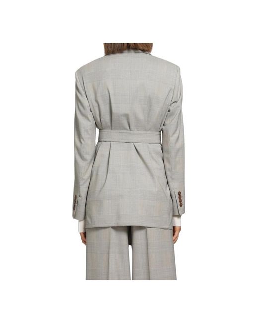 Max Mara Gray Blazers
