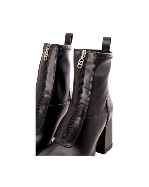 Karl Lagerfeld Black Stiefeletten mit reißverschlussdetail