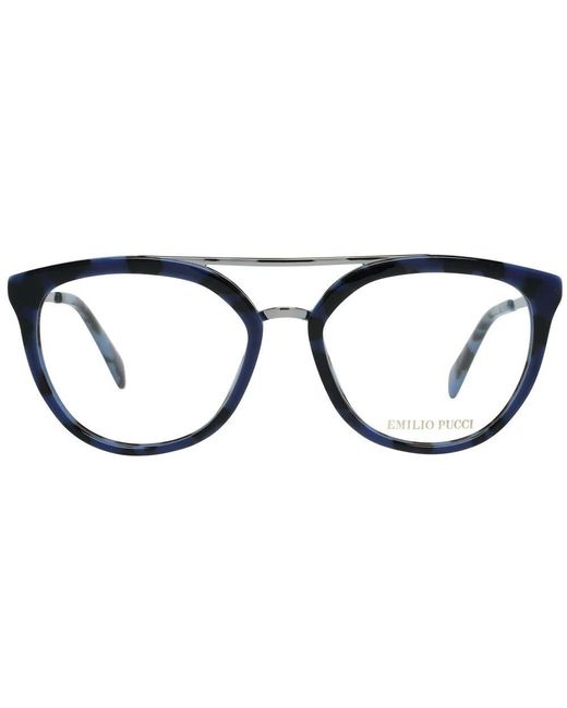 Glasses di Emilio Pucci in Blue