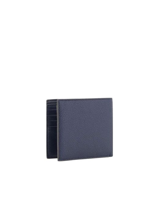 Balenciaga Geprägte Monogramm Brieftasche in Blue für Herren