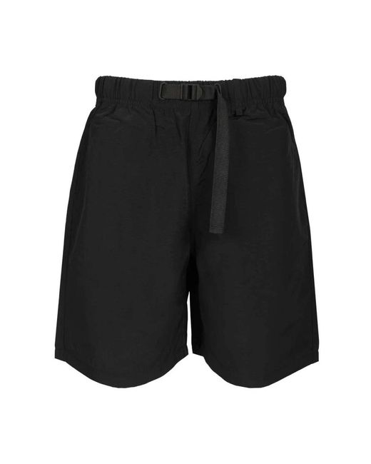 Maison Kitsuné Belted Technical Shorts in het Black voor heren