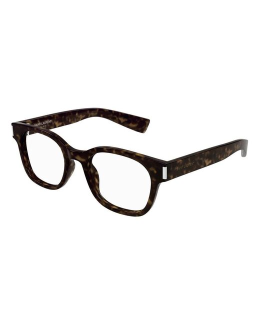 Saint Laurent Black Mode Brille Sl 722 Schwarz